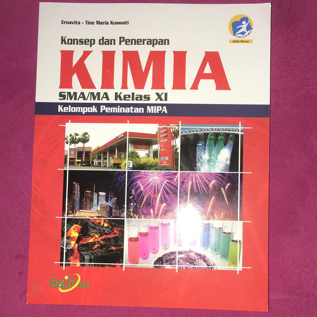 Buku Kimia SMA Kelas  XI Bailmu Edisi Revisi 2016