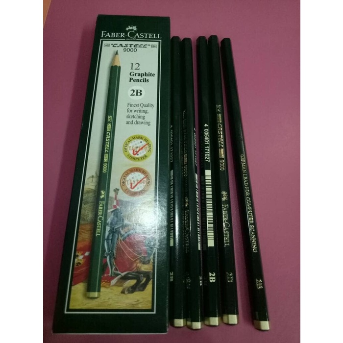 

Menakjubkan Pensil 2B Faber Castell 9000 Trendi