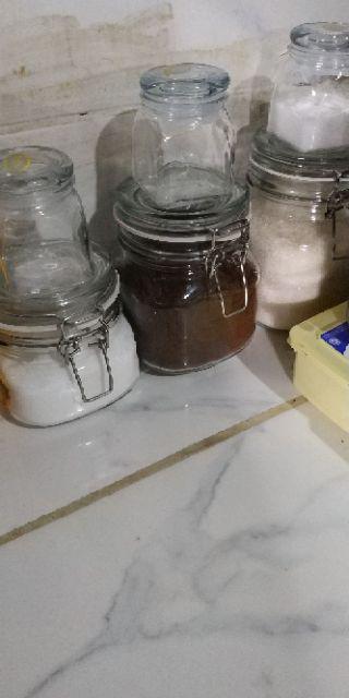 Keke Jar Kaca Mini 150 Ml / Toples Beling Mini Kedap Udara 150 Ml