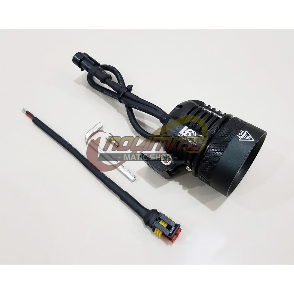 Lampu Sorot Cree LED L6X 60 Watt 6 Titik NMAX XMAX Aerox 155 Lexi PCX