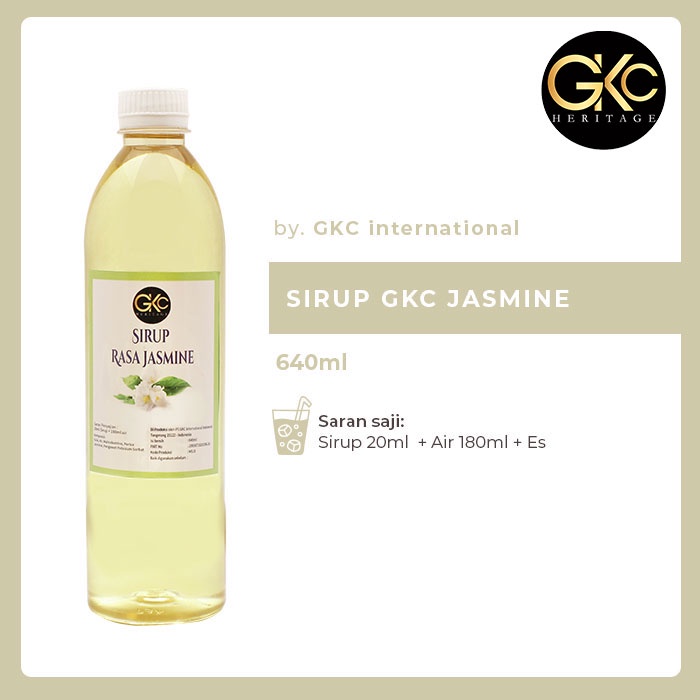 

Sirup Minuman GKC "Rasa Jasmine" 640ml
