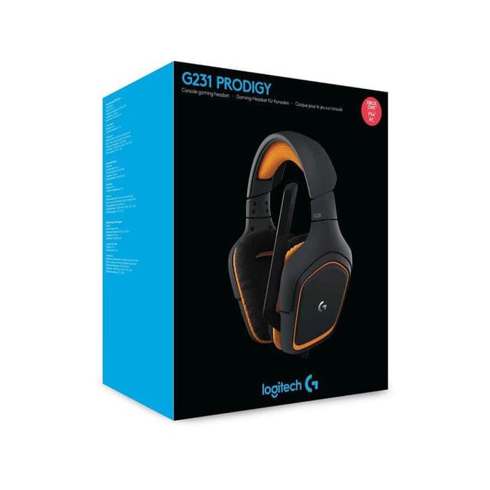 LOGITECH GAMING HEADSET G231 Stereo Gaming Headset