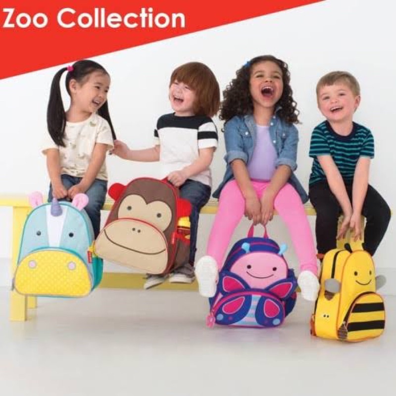 SKIP HOP ZOO PACK/ZOO LITTLE TAS ANAK/ skiphop TAS SEKOLAH/ TAS JALAN JALAN ANAK / zoo back pack / tas sekolah paud / zoo pack / skiphop