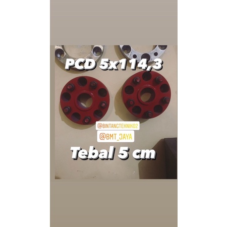 Adaptor velg mobil 5x114,3 Tebal 5 cm