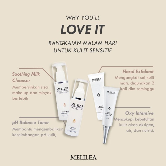 paket botanical skincare melilea _safa