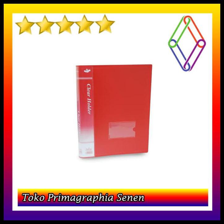 

Terbaru Termurah Terlaris Felix Clear Holder Folio Isi 60 Lembar - Merah
