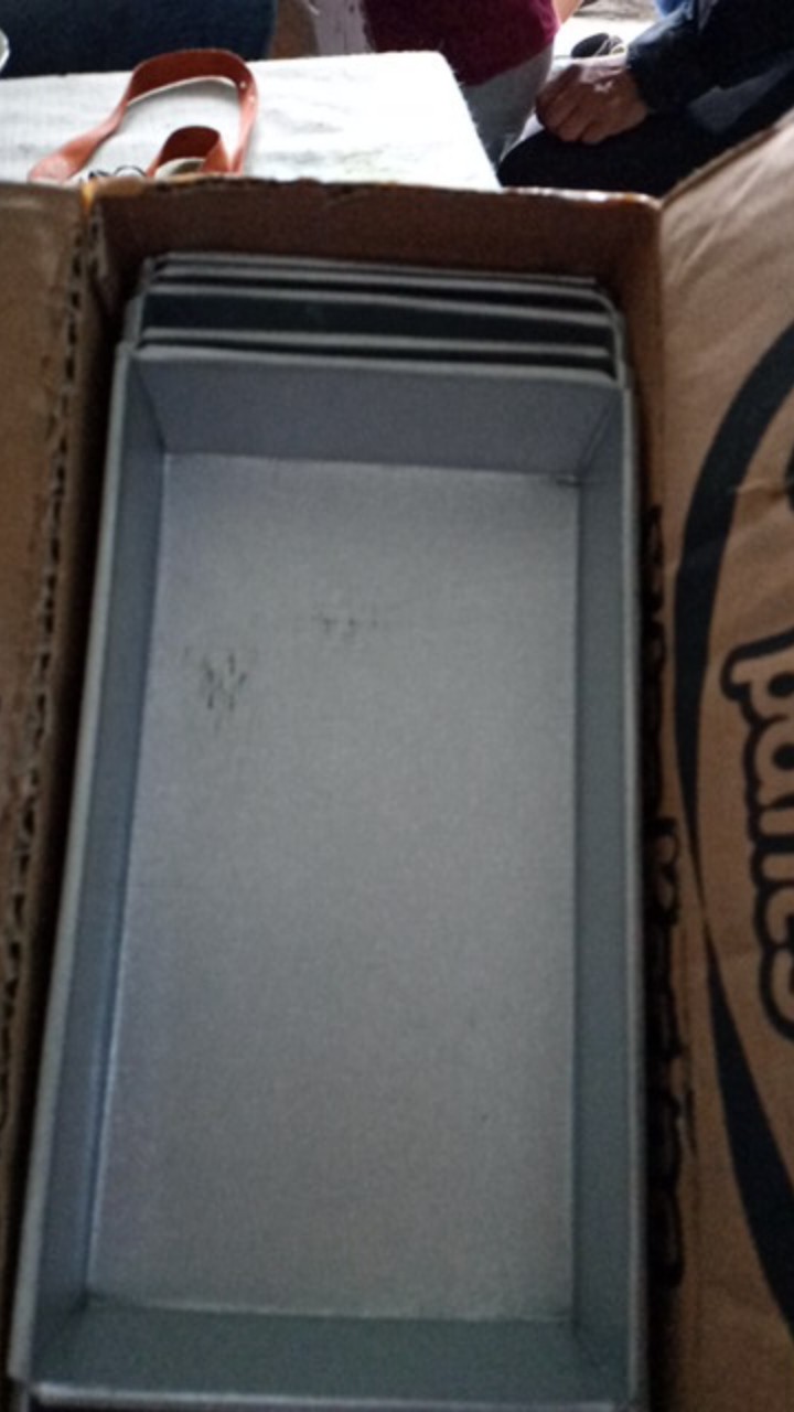 Loyang Brownies 1 Set Isi 5 Bahan Galvalume