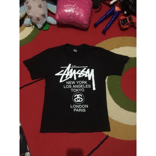 Tshirt STUSSY Tour SECOND Original