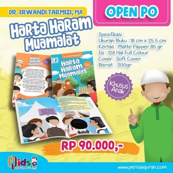 Buku Harta Haram Muamalat untuk Anak-anak jilid 1