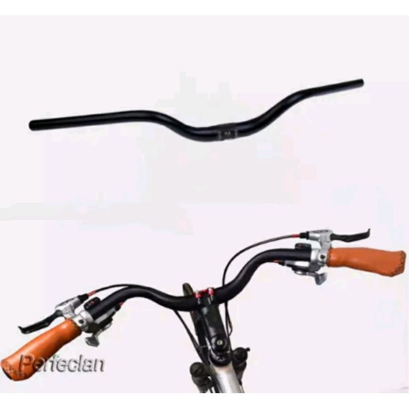 Handlebar Stang FMF Touring Classic Vintage Diameter 25.4 x 600mm Panjang 60cm Bahan Alloy Alumunium