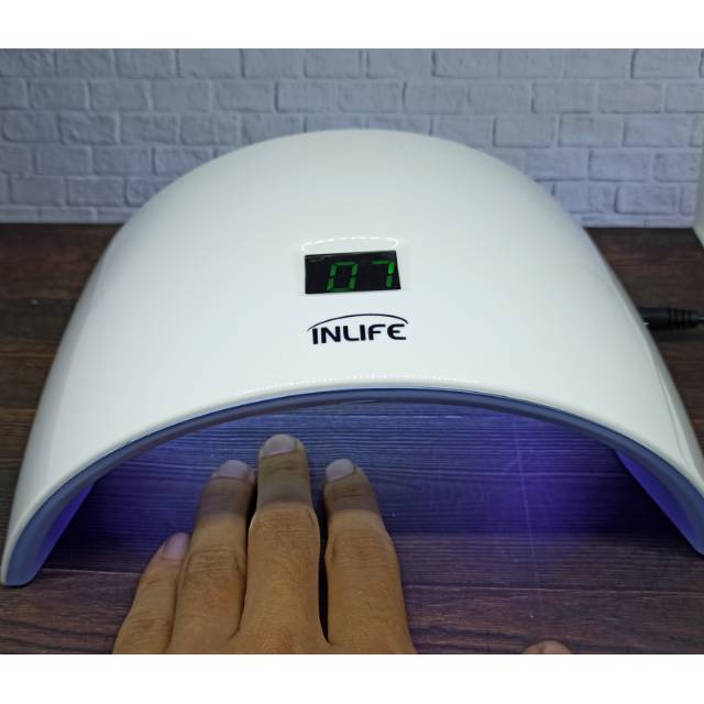 MPro 45LED 180W - SUN-M3 Pengering Kutek Kuku lampu UV LED Nail Dryer  72W F5  xixi pemanas cat kuku Battery inlife 24W