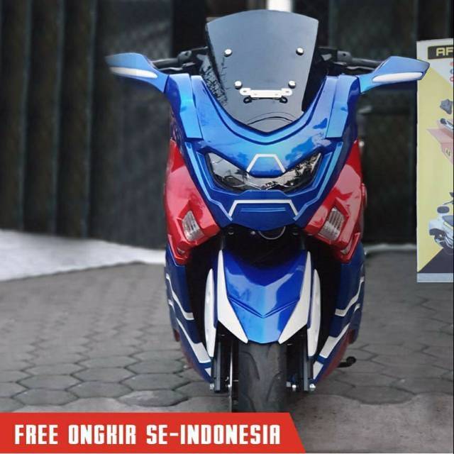 COVER NMAX ANIMASI MARVEL BY AFMOTO
