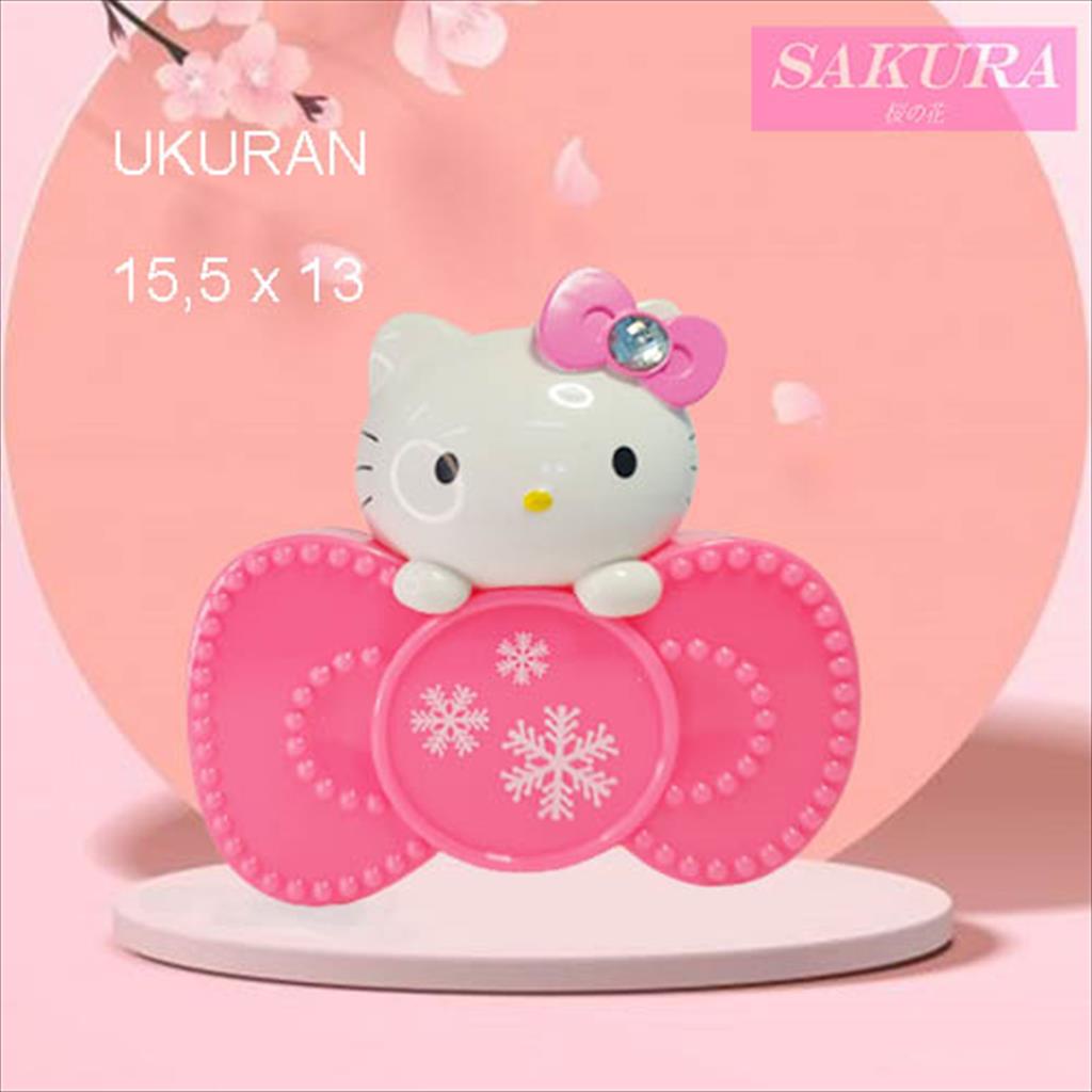 SAKURA Celengan Anak Karakter Kepala Kitty/Celengan Lucu 133183