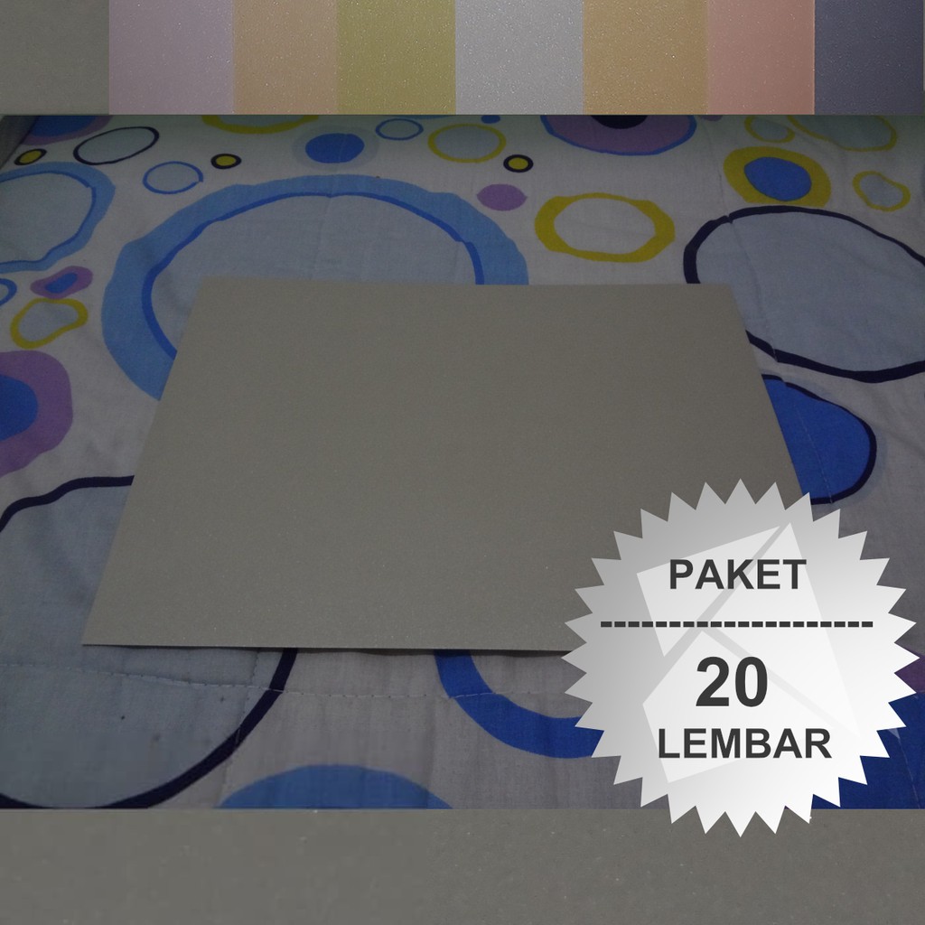 

KERTAS JASMINE WARNA F4 / A4 PAKET 20 LEMBAR