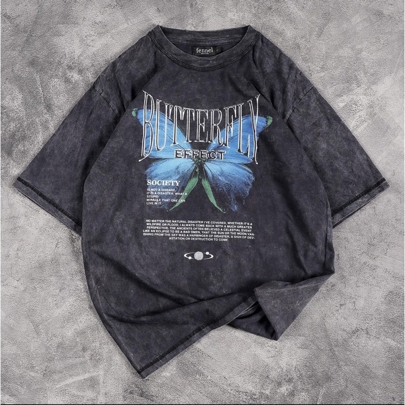 Kaos Oversize wash Distro