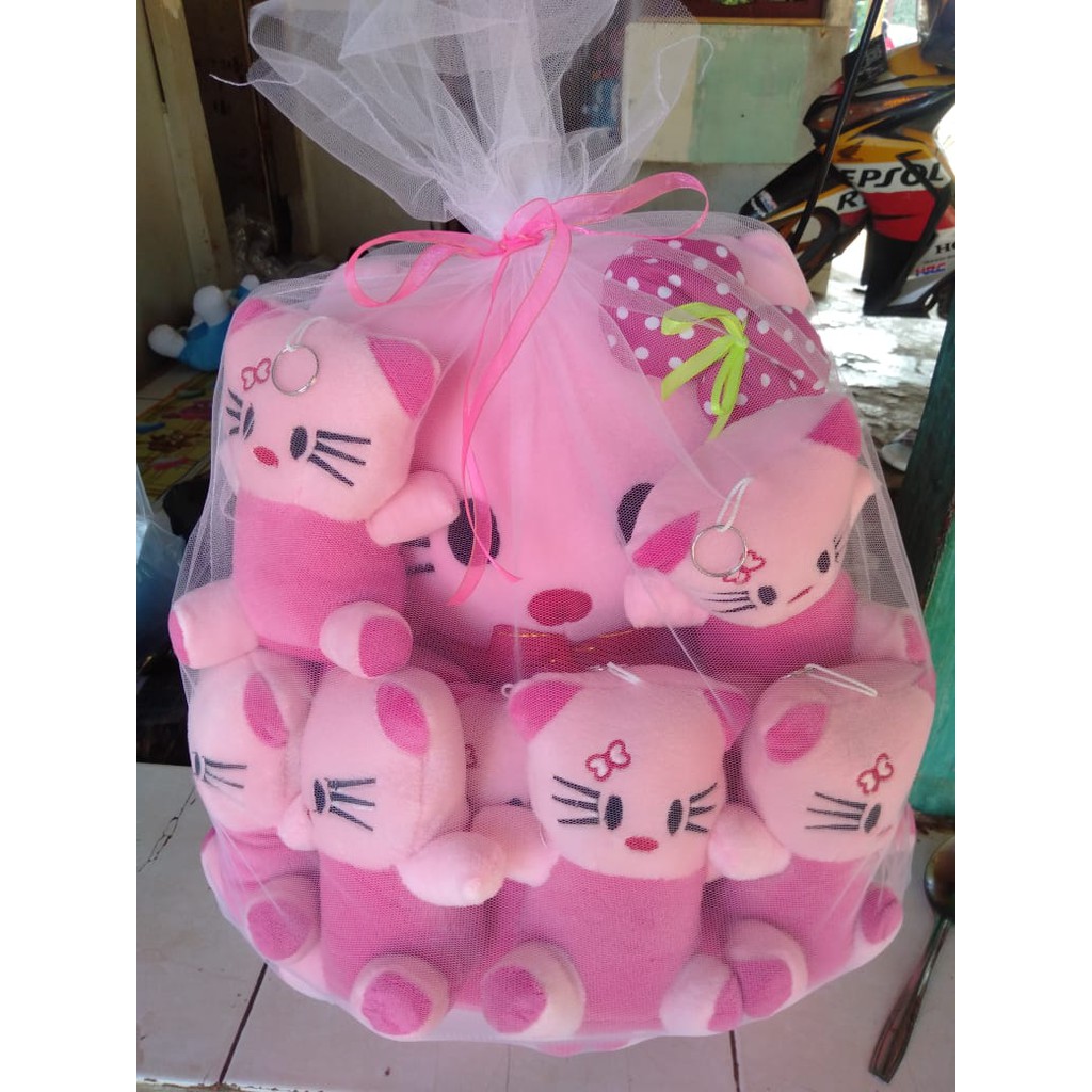 Boneka hello Kitty beranak 10 L