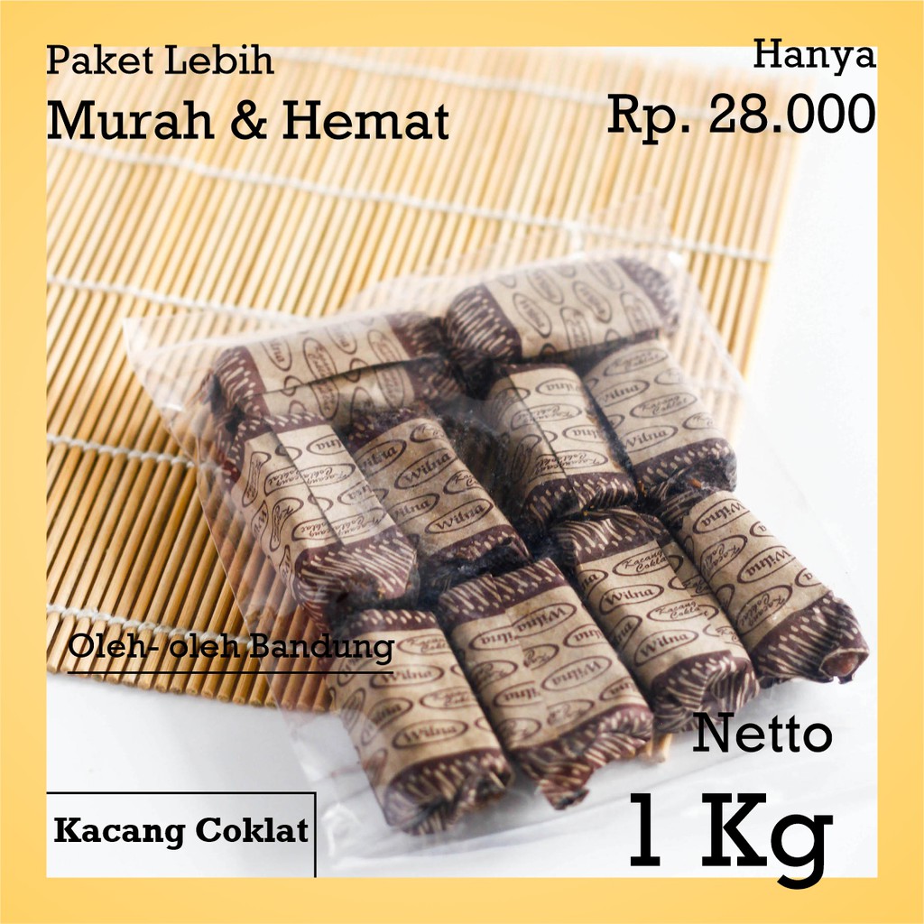 

Cemilan instant/Dodol Kacang Coklat/1Kg/cemilan/snack/murah/oleh oleh/cemilan kiloan/cemilan sehat/