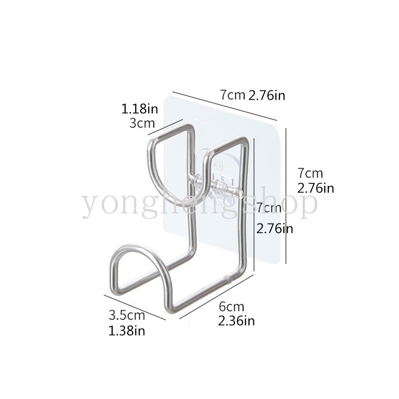 Kait Gantungan Dinding / Pintu Untuk Kamar Mandi / Dapur