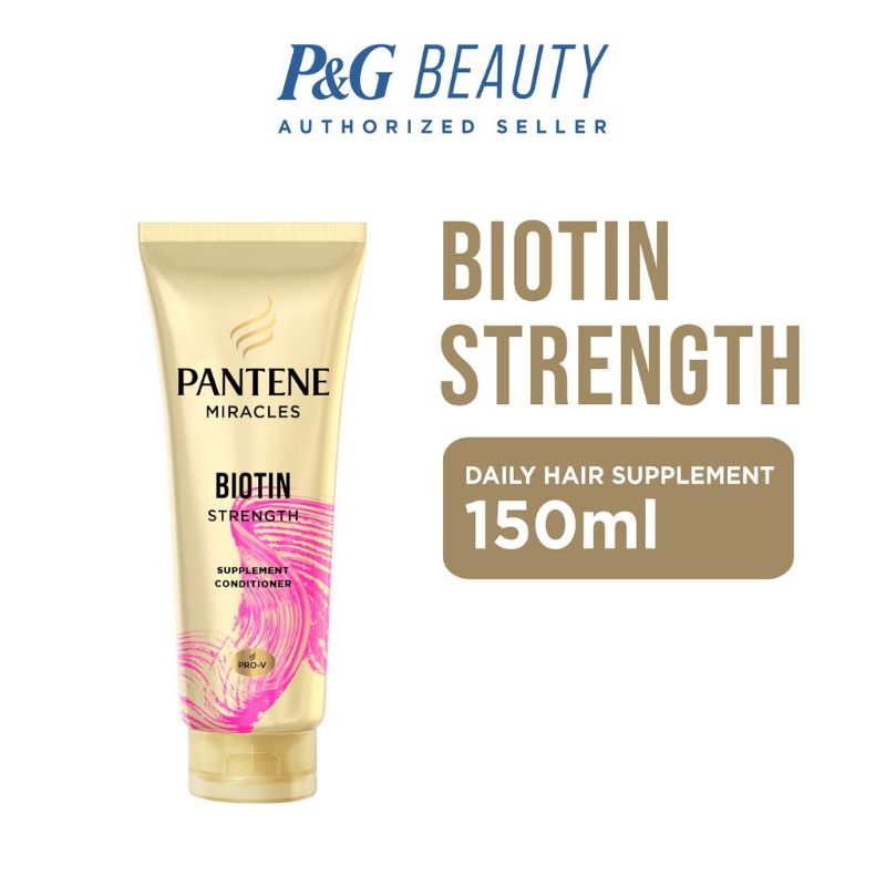 Pantene Miracles BIOTIN STRENGTH Supplement Conditioner