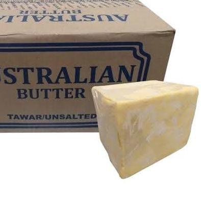 

♢ unsalted butter Australian 1kg (repack) ❆