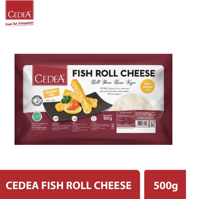 CEDEA Fish Roll Cheese / Keju 500 gram
