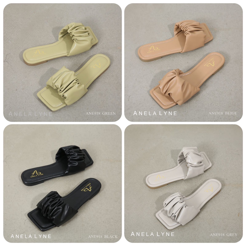 ANELA LYNE SLIP SANDAL WANITA OSHEA ANE918 ORIGINAL