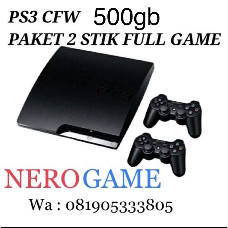 PS3 SLIM 500GB