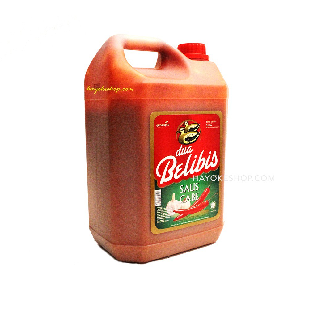 

DUA BELIBIS SAMBAL 5KG PER GALON