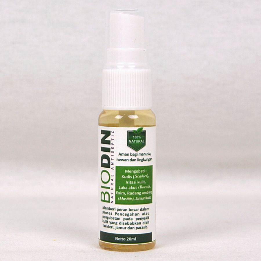

BIODIN Obat Jamur SPRAY Natural Antiseptic 20ml