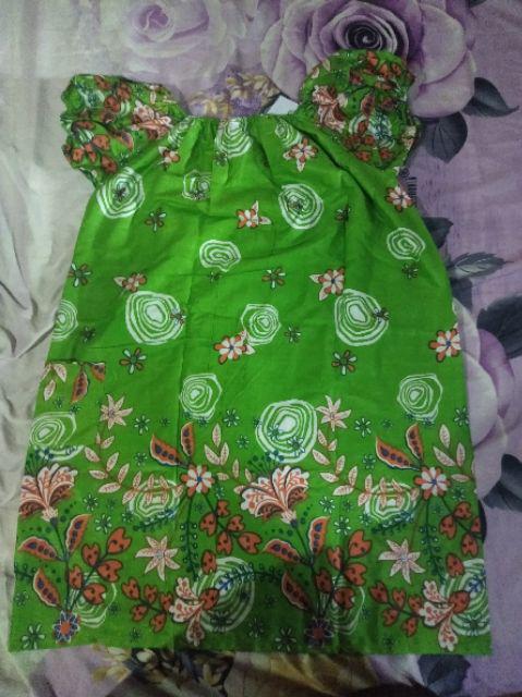 Daster Batik Balon, Longdress Batik Solo Baju Tidur Wanita Grosir Murah