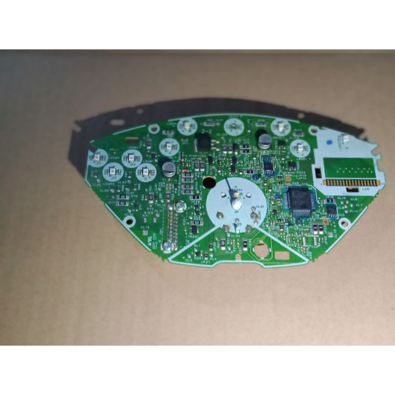 Mesin spedometer papan PCB Spedometer Supra x 125 ORI