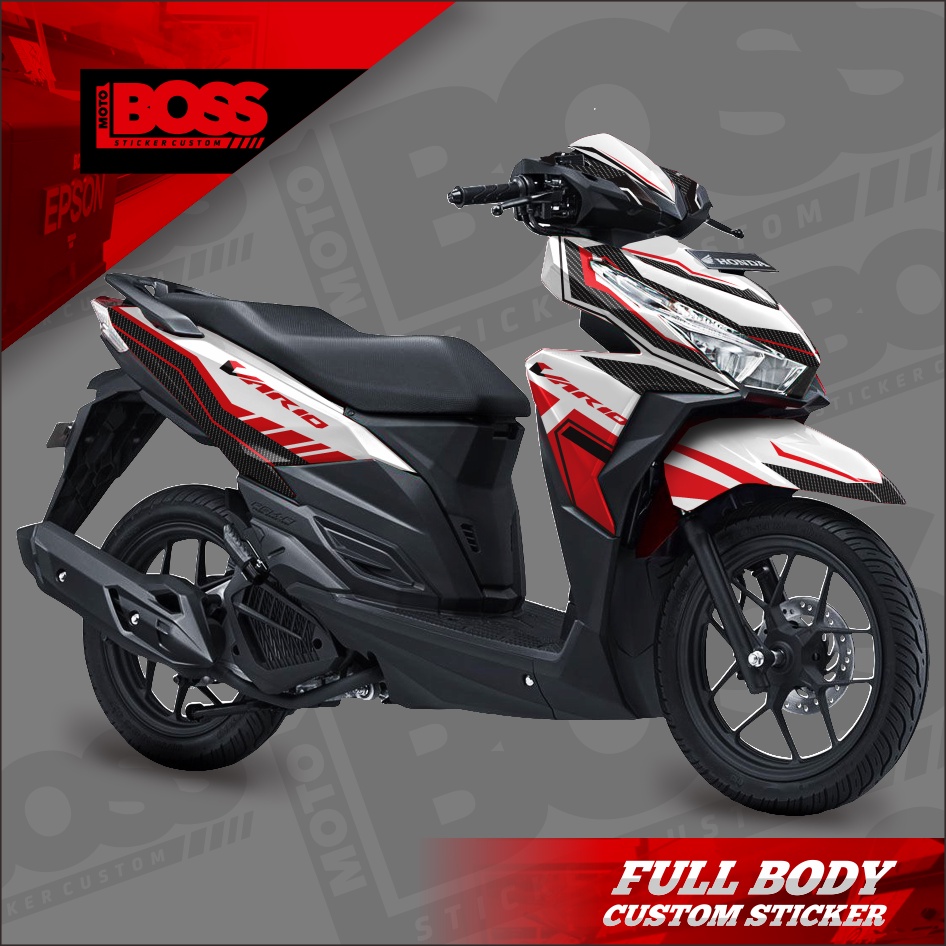 Decal Stiker Sticker Vario 125 150 old  Full Body Dekal Stiker Custom Vario 125 150 old Striping Ful