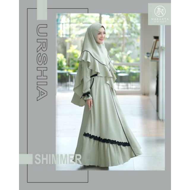 BEST SELLER GAMIS SET URSHIA ORI BY NARARYA
