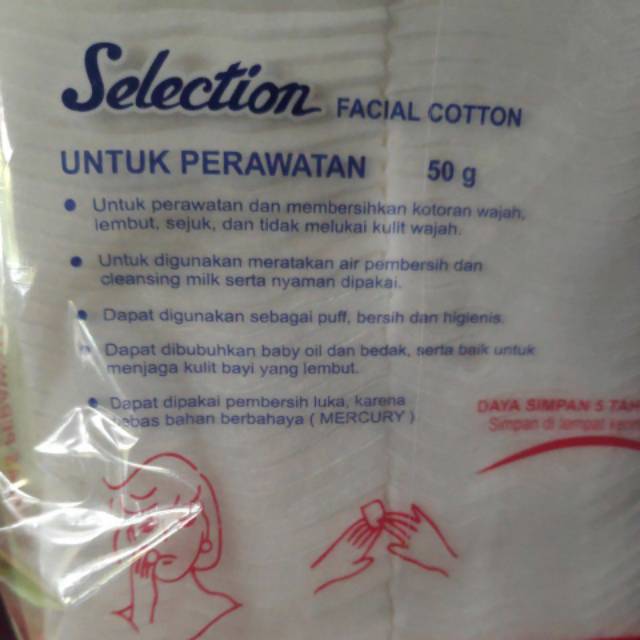 Selection Facial Cotton 35g