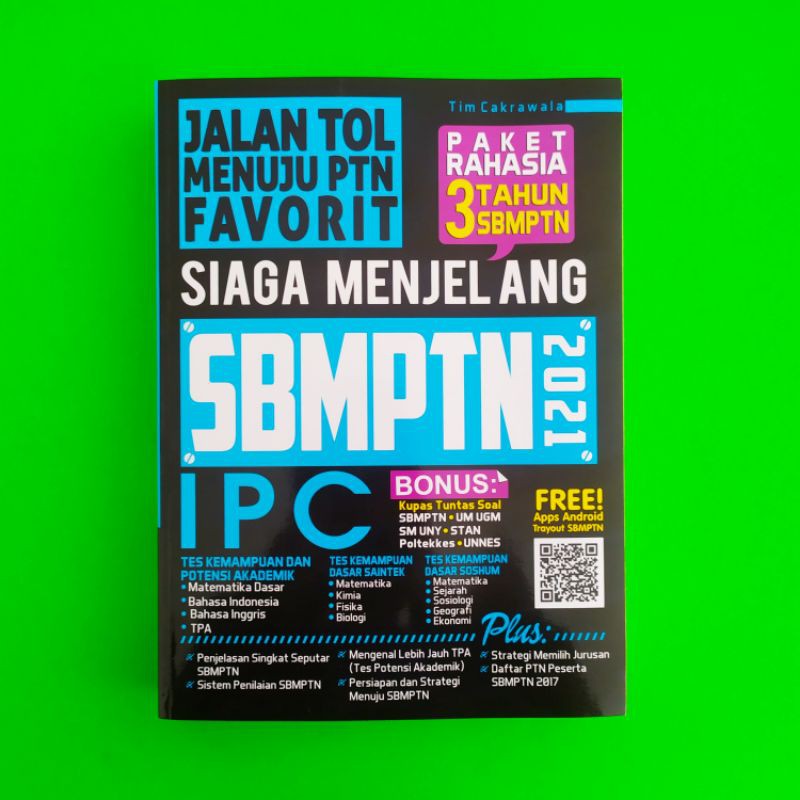 Buku SBMPTN 2021 Jalan Tol Menuju PTN Favorit Siaga Menjelang SBMPTN IPC 2021