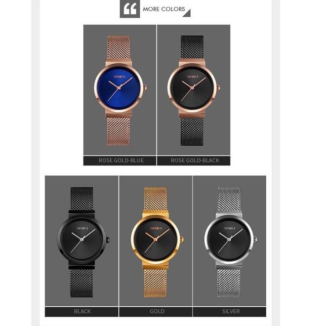 <LaX ✿> Jam TanganStainless Stell Grosir Jam Tangan Wanita / Cewek Jam tangan casual wanita GROSIR A