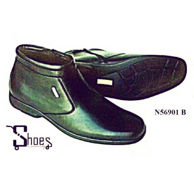 PAKALOLO BOOTS N56901 ( Sepatu Boots Kulit Diskon )