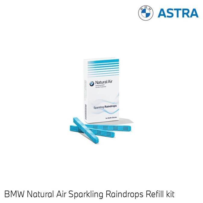 Jual Promo Parfum Mobil BMW Sparkling Raindrops Natural Refill Kit Air ...
