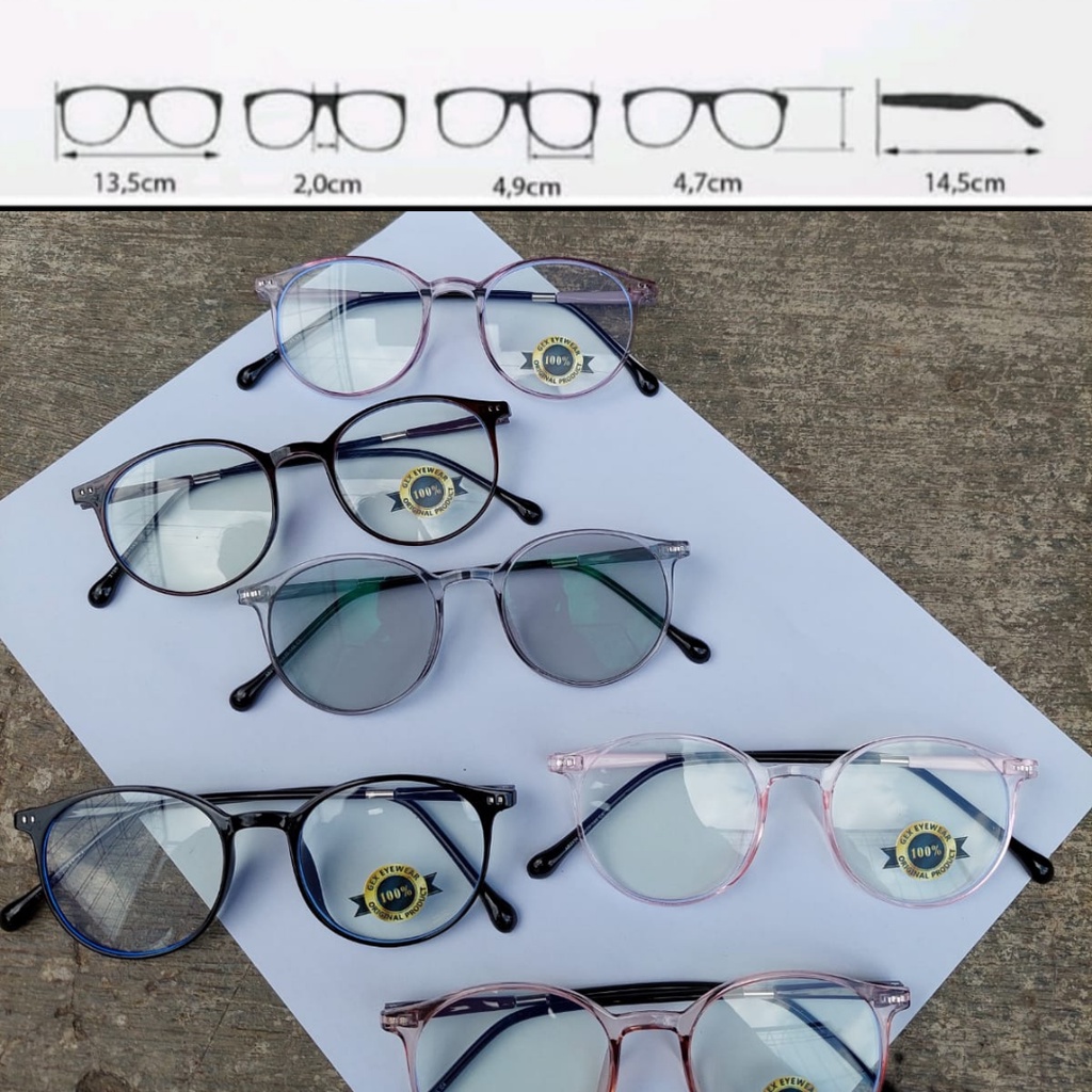 KACAMATA LENTUR (Anti Radiasi Photocromic Blueray Bluecromic) 2126 / bisa minus dan silinder plus