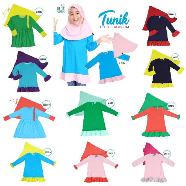 Tunik Anak Little Muslim