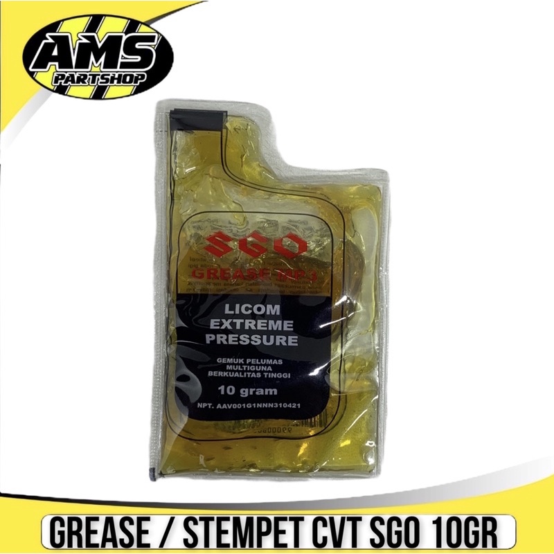 GREASE LITHIUM / STEMPET / GEMUK CVT SUZUKI / SGO MATIC NEX / ADDRESS / MIO / NMAX / VARIO / BEAT