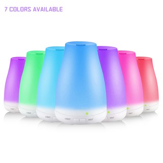 Air Humidifier Diffuser Minyak Aromatherapy Lampu LED 