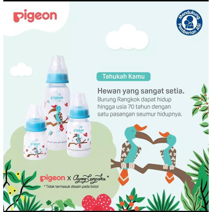 ♥BabyYank♥ PIGEON BOTOL SUSU PP RP 50ML 120ML 240ML PIGEON / BOTOL SUSU PIGEON TERMURAH / BOTOL PIGEON HEWAN KHAS