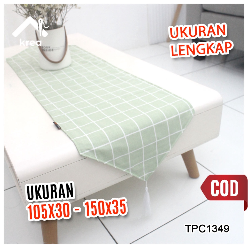 Taplak Meja / Table Runner Ukuran 105x30 - 150x35 TPC1349