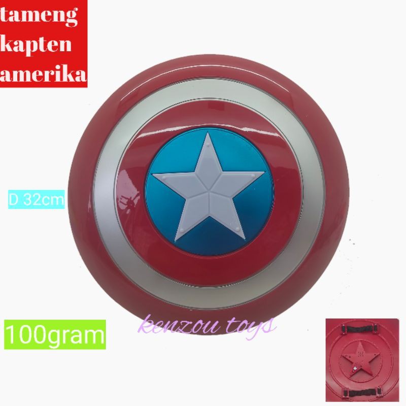 mainan perisai tameng kapten amerika