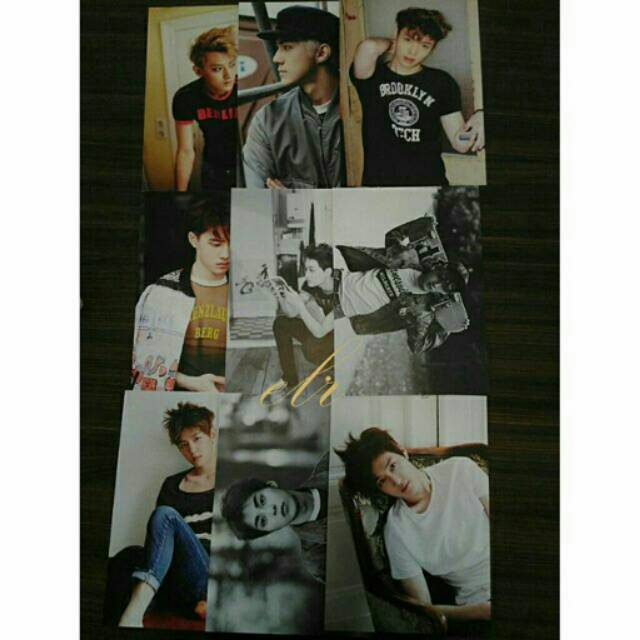 EXO Die Jungs Postcard & Photocard