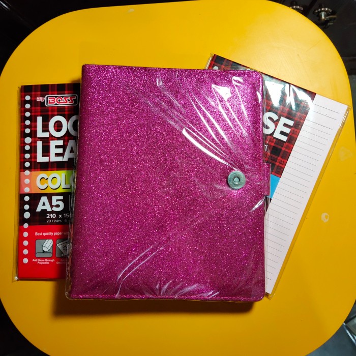 

Terlaris Sale Binder Glitter 20 Ring Bagus