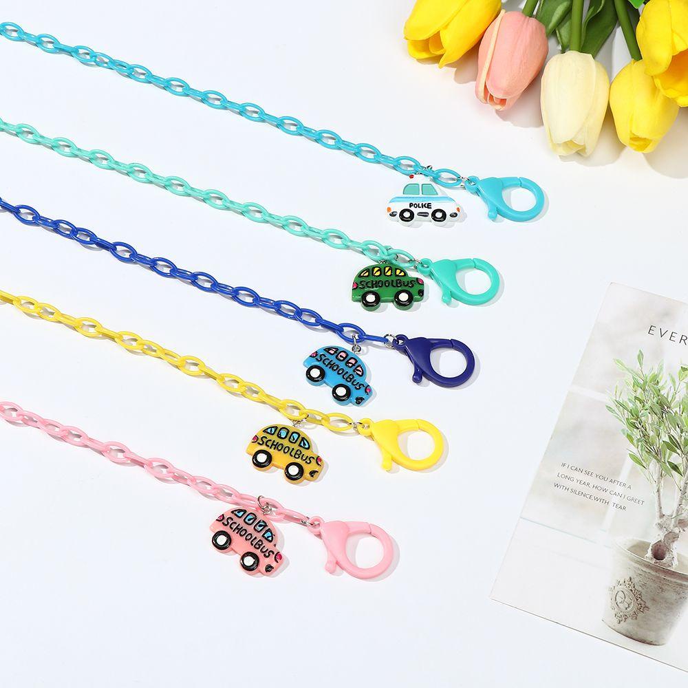 Lily Face Cover Chain Fashion Dewasa Multicolor Rantai Akrilik Seri Natal Penutup Wajah Cord Holders