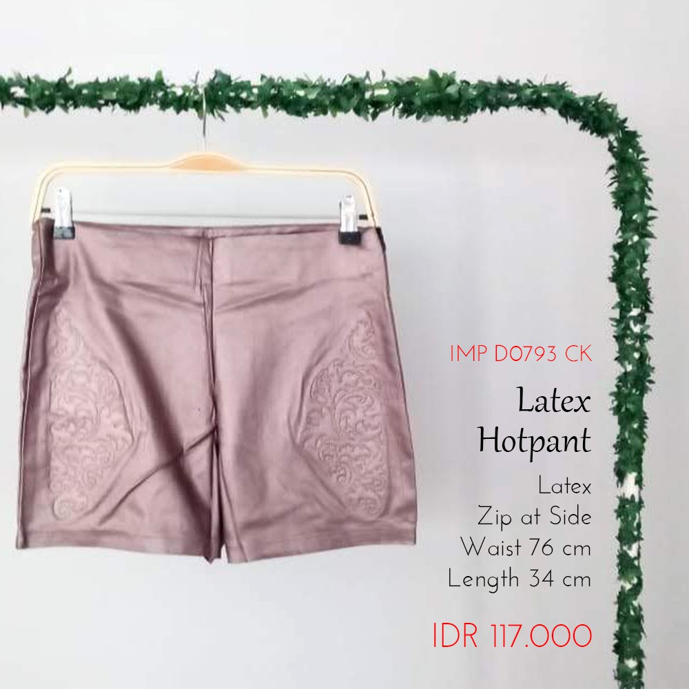 Hotpant Wanita - Latex Hotpant