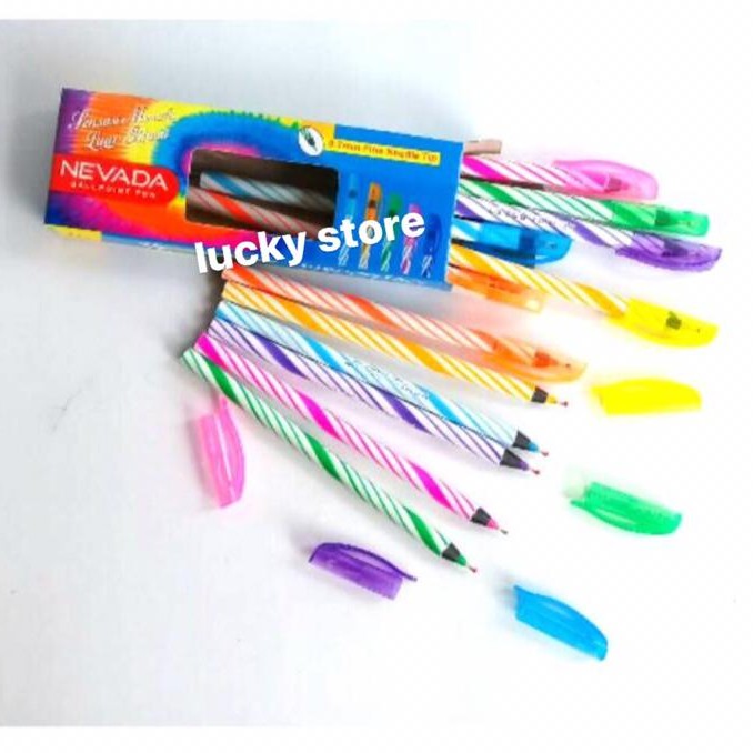 

Ballpoint pen / bolpen spiral / pulpen hitam